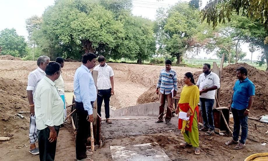 collector reviews development activities in dindigul