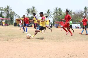 district football tournament promotes youth talent