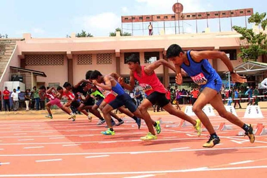 young athletes shine at district athletics championship